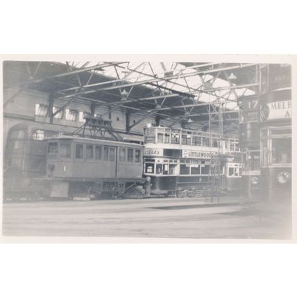 Torre Road Bus Station Leeds Old PB Postcard Style Antique Photo