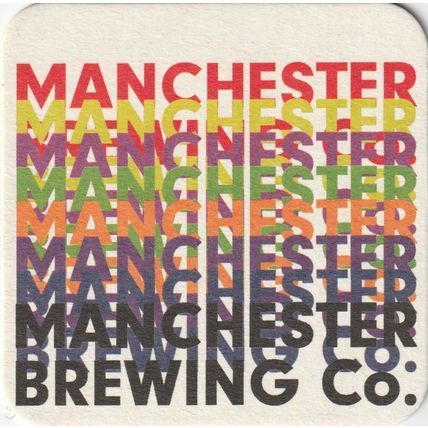 BEER MAT - MANCHESTER BREWING CO (MANCHESTER) - (Cat No 001) - (2016)