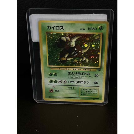 Pinsir - Holo Rare Pokemon Jungle Japanese Pokemon Trading Card
