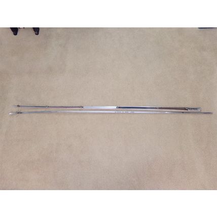 1963 63 Dodge Polara RH Fender Trim OEM 2 Pc Upper & Lower OEM