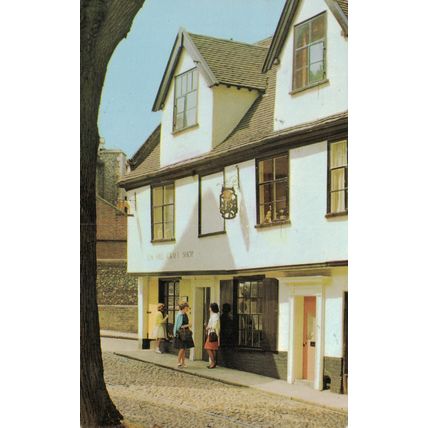 Postcard Elm Hill, Norwich, Norfolk