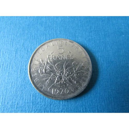 1970 FRENCH FIVE FRANCS FREE POST. AQ