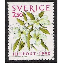 Fa 1661: 2 Kr. 30 multicoloured Christmas: Winter Hellebore.