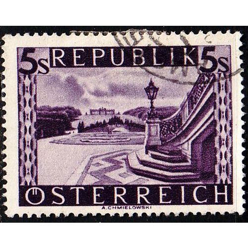 ÖSTERREICH AUSTRIA [1947] MiNr 0853 ( O/used ) Landschaft