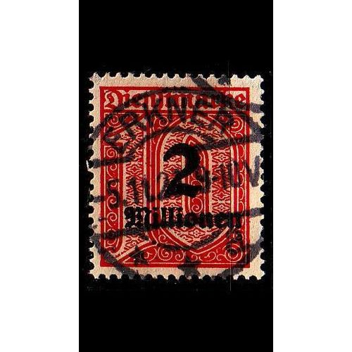 GERMANY REICH Dienst [1923] MiNr 0097 ( O/used )