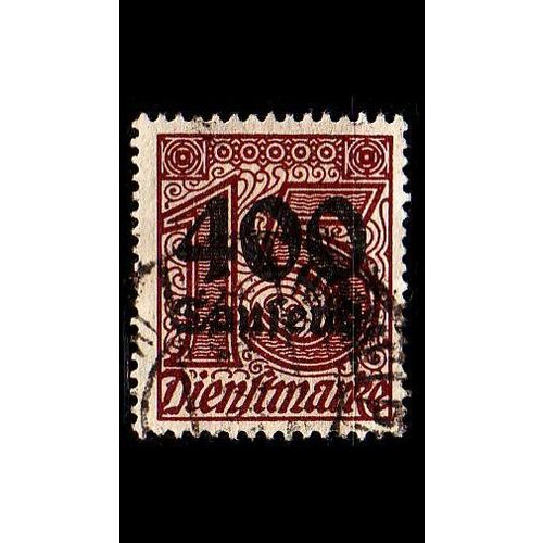 GERMANY REICH Dienst [1923] MiNr 0094 ( O/used )
