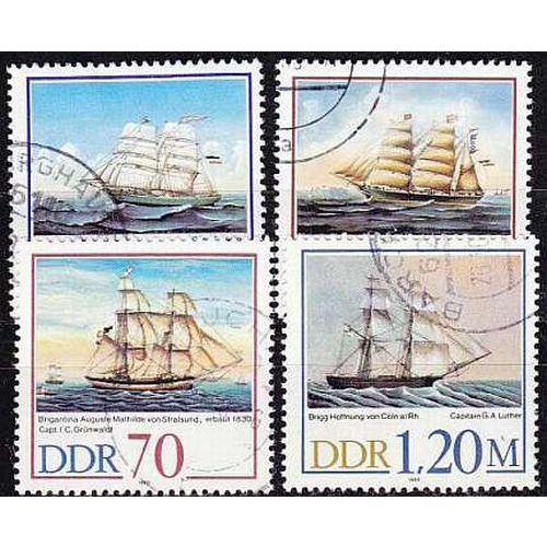 GERMANY DDR [1988] MiNr 3198-01 ( OO/used ) Schiffe
