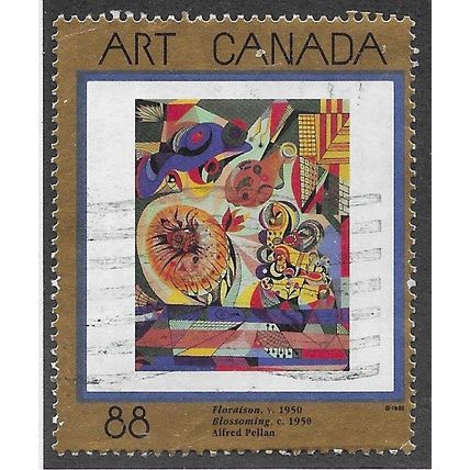 CAN 1995 88c 'CANADA ART - BLOSSOMING' FINE USED (EBID71-312)