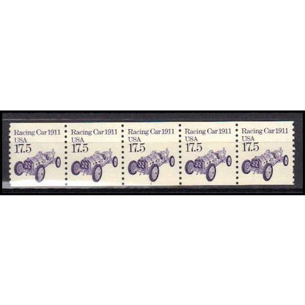 2262 17.5c Race Car Very Fine MNH Dry Gum PNC 1/5 X0922