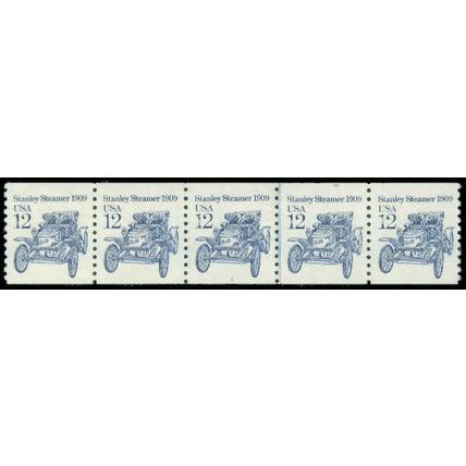 2132 12c Stanley Steamer Very Fine MNH Dry Gum PNC 1/5 P0367