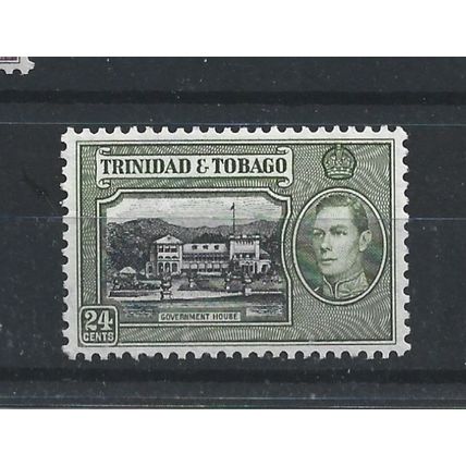 Trinidad&Tobago.SG253 24c Government House.Mounted Mint.Oct23