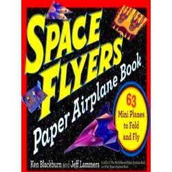 Space Flyers Paper Airplane Book