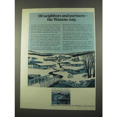 1975 Employees Insurance of Waussau Ad - Neighbors