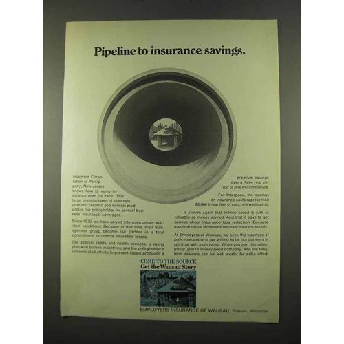 1975 Employees Insurance of Waussau Ad - Savings