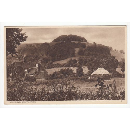 Chanctonbury Ring Worthing Postcard West Sussex 12