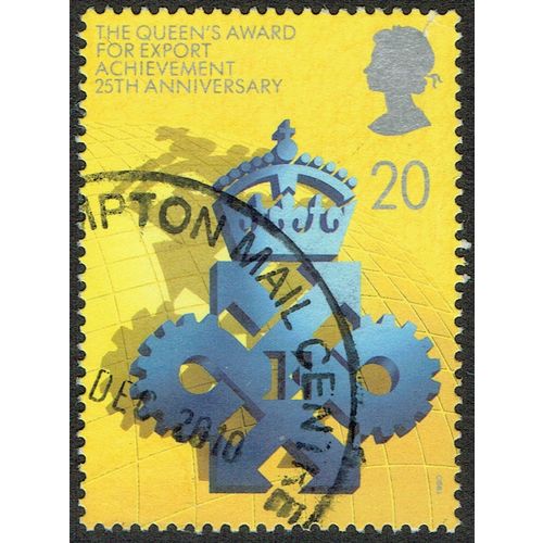 1990 25th Anniversary Queens Awards 20p Multicoloured SG1497 FU
