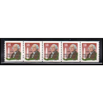 2149av 18c George Washington Fine MNH Dry Gum PNC 33333/5 X2392