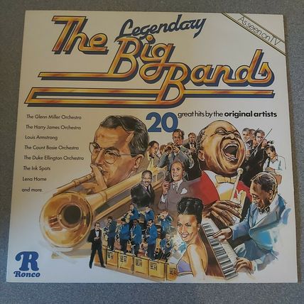 Various ‎– The Legendary Big Bands (RTL2047) 1980 (LP)