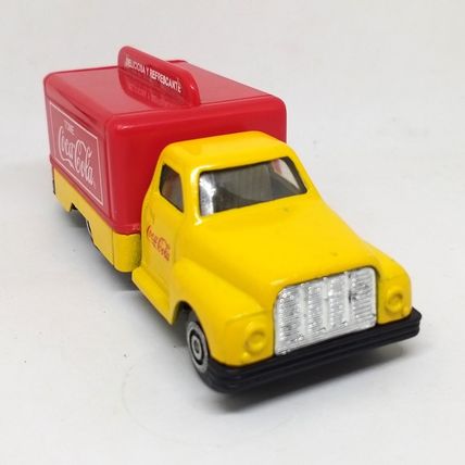 Coca Cola 1950 USA Style Delivery Truck Van Diecast Car - Vintage 80s-90s