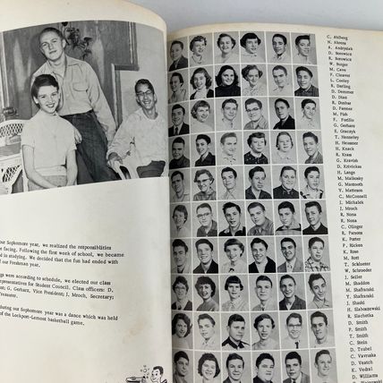 Lemont Township High School IL Keepotawn 1955 Yearbook