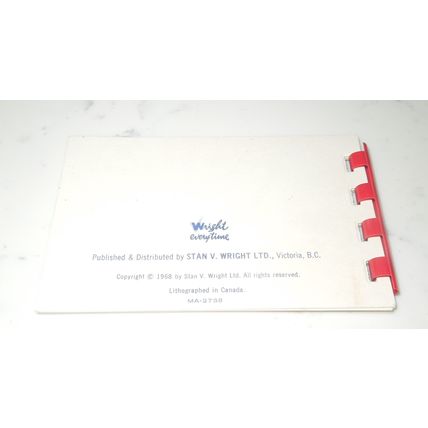A Mini-Album VICTORIA, British Columbia, Canada small photo booklet 1968