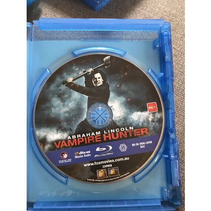 Abraham Lincoln - Vampire Hunter (Blu-ray, 2012)