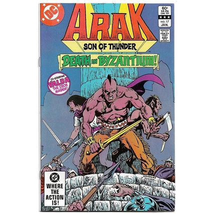 Arak, Son Of Thunder #17 (1983) *DC Comics / Valda The Iron Maiden / Fantasy*