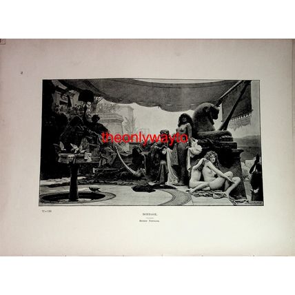 Bondage (Richmond Hill On Reverse), Book Illustration (Print), 1895