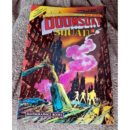 The Doomsday Squad #1 : Fantagraphics Comics : 1986 : vf-(7.5)