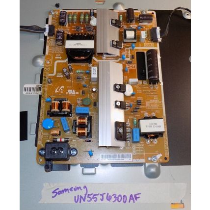 Samsung UN55J6300AF Power Board with Mounting Screws