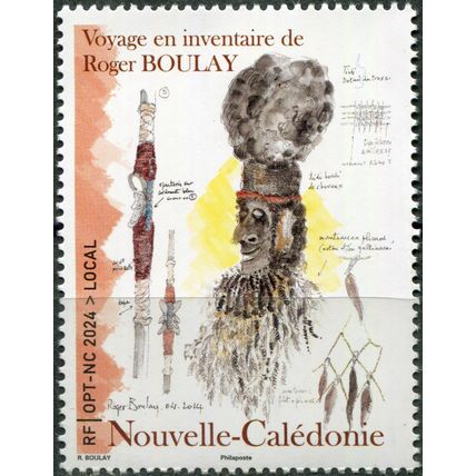 New Caledonia. 2024. Kanak Artifact Inventory Research (MNH **) Stamp