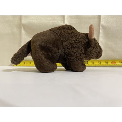 ROAM the BUFFALO / BISON - TY Beanie Babies Baby September 27th Birthday 1998