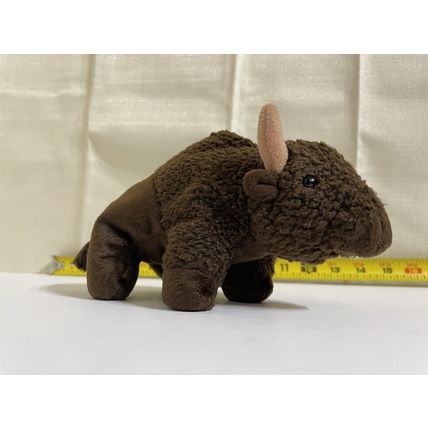 ROAM the BUFFALO / BISON - TY Beanie Babies Baby September 27th Birthday 1998