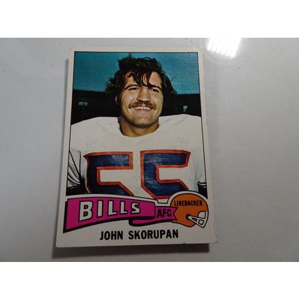 1975 Topps Football Card # 246 John Skorupan VG-Ex (4) Buffalo Bills
