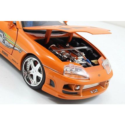 1995 TOYOTA SUPRA , FAST AND FURIOUS, ORANGE - JADA JAD97168 1/24