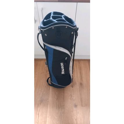 Double Shoulder Carry Strap Blue Black For Golf Bag Howson