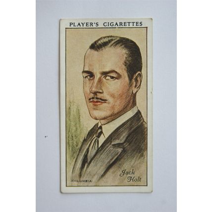 1934 Players Film Stars No. 27 Jack Holt