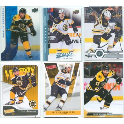 Patrice Bergeron 22x card lot incl Inserts