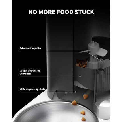 PETKIT Automatic Cat Feeder, 2.4G Wifi Automatic Dog Feeder, App Control Pet Foo