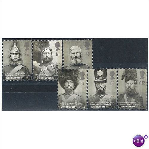 2004 Crimean War Set SG2489-94 Very Fine Used