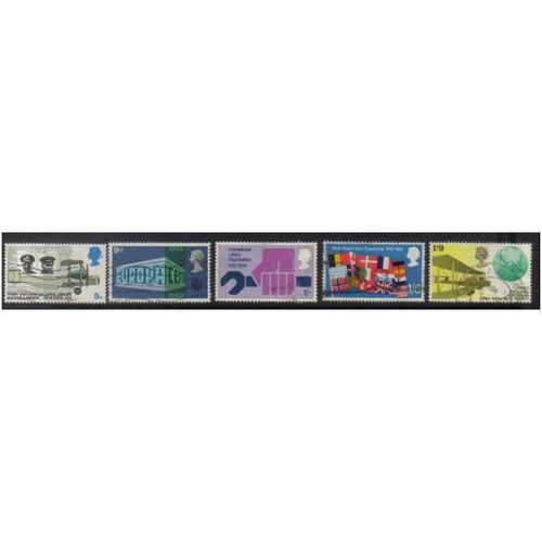1969 GB ANNIVERSARIES SET F/U SG 791-795