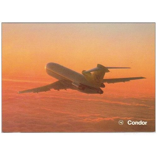 Condor Boeing B727 230 Aircraft Postcard (A10908)