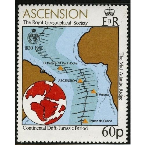 Ascension 1979 60p Geographical Society Unmounted Mint NHM SG 276 Sc 268 stamp