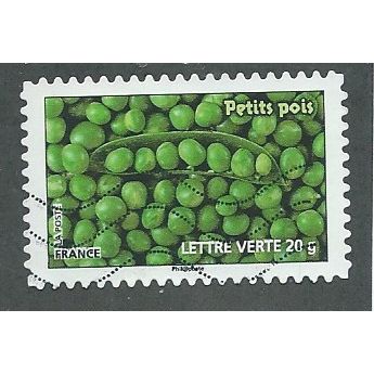 FRA 2012 ( LETTER 20g) 'GREEN VEGETABLES ' FINE USED (EBID41-157)