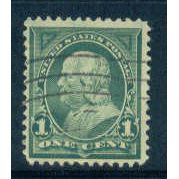 Used 279 1c Benjamin Franklin Fine A05386