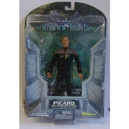 STAR TREK ' NEMESIS MOVIE SERIES ' PICARD action figure
