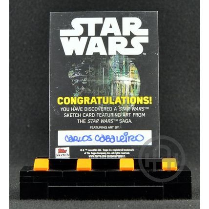 Topps Star Wars Rogue 1 Mission Briefing – Sketch – Carlos Cabaleiro