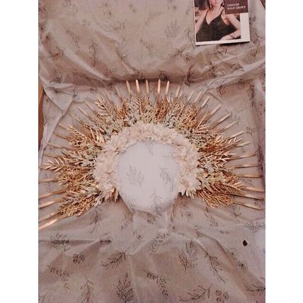 Cosucos Floral Halo Crown Costume Head Band Party Wear Wedding Festival etc