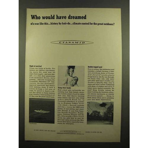 1965 Cyanamid Ad - Malathion LV Concentrate