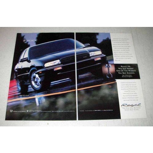 1996 Buick Regal GS Car Ad - Worlds Ten Best Engines